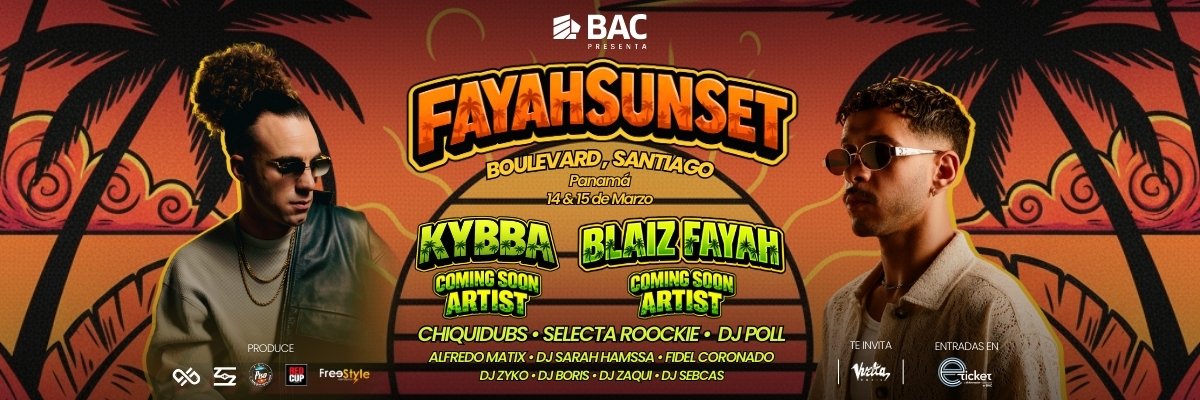 Summer Festival Fayah Sunset
